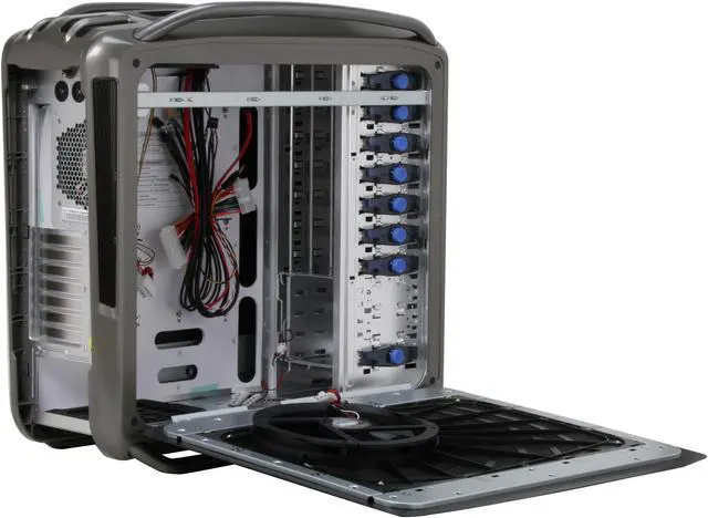 Alt view image 5 of 12 - Cooler Master COSMOS S RC-1100-KKN1-GP Black Aluminum ATX Full Tower Computer Case