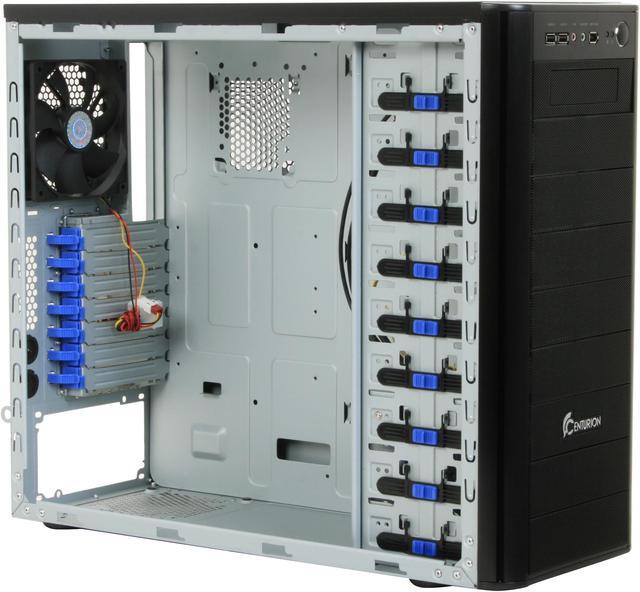 Alt view image 9 of 13 - Cooler Master Centurion 590 RC-590-KKN1-GP Black SECC / ABS ATX Mid Tower Computer Case