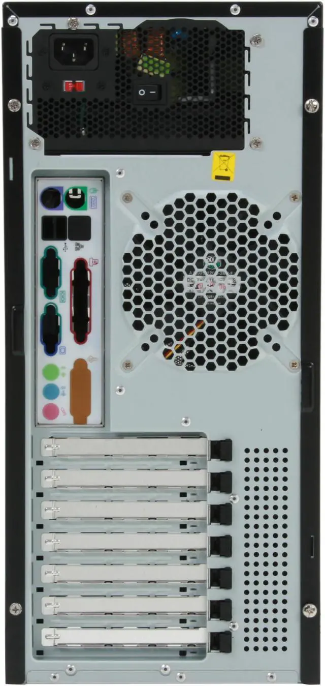 Alt view image 6 of 11 - Cooler Master Centurion 5 red version FR-T05-URI-GP Black / Red Aluminum Bezel , SECC Chassis ATX Mid Tower Computer Case with AC connector 430W Power Supply
