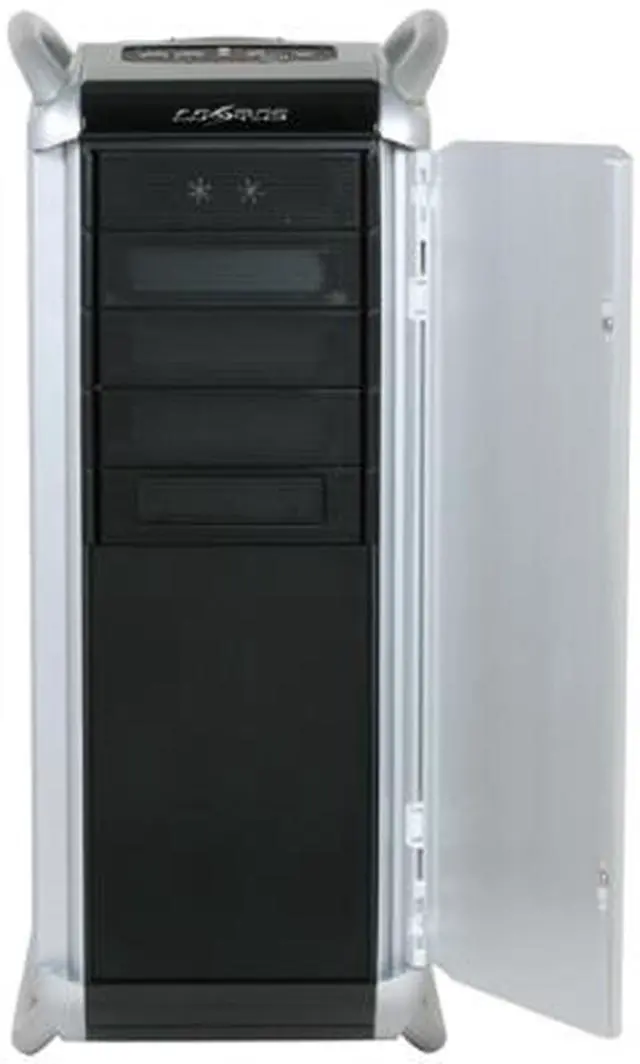 Alt view image 4 of 13 - Cooler Master SC-1000-SSW1-GP Black/ Silver Aluminum / Steel ATX Full Tower Computer Case