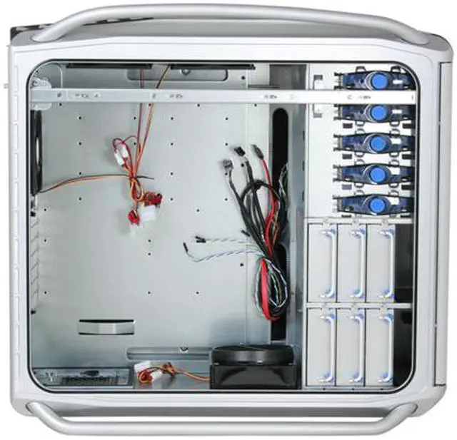 Alt view image 8 of 13 - Cooler Master SC-1000-SSW1-GP Black/ Silver Aluminum / Steel ATX Full Tower Computer Case