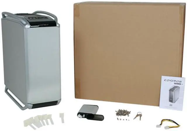 Alt view image 13 of 13 - Cooler Master SC-1000-SSW1-GP Black/ Silver Aluminum / Steel ATX Full Tower Computer Case