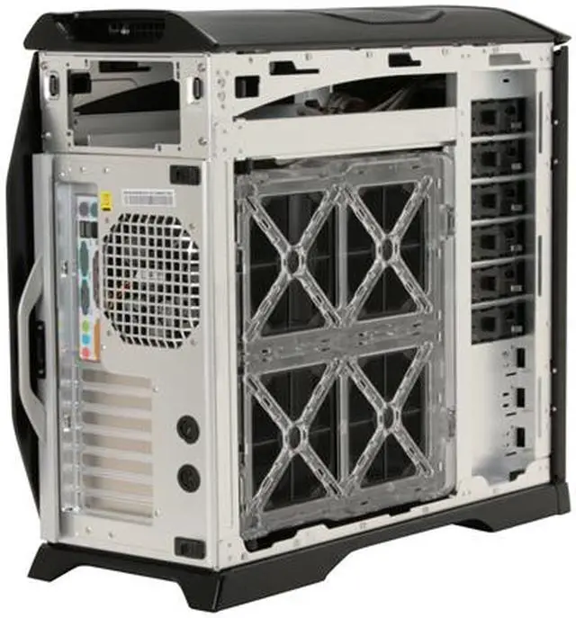 Alt view image 7 of 16 - Cooler Master Stacker 830 Evolution SC-830-KKN3-GP Black Aluminum ATX Full Tower Computer Case