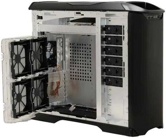 Alt view image 9 of 16 - Cooler Master Stacker 830 Evolution SC-830-KKN3-GP Black Aluminum ATX Full Tower Computer Case