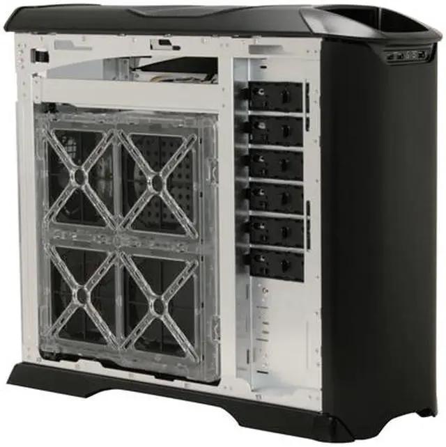 Alt view image 10 of 16 - Cooler Master Stacker 830 Evolution SC-830-KKN3-GP Black Aluminum ATX Full Tower Computer Case