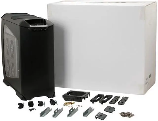 Alt view image 16 of 16 - Cooler Master Stacker 830 Evolution SC-830-KKN3-GP Black Aluminum ATX Full Tower Computer Case