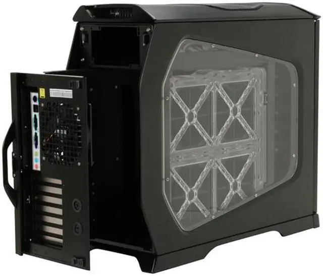 Alt view image 11 of 16 - Cooler Master Stacker 830 Evolution SC-830K-KKN3-GP Black Aluminum ATX Full Tower Computer Case