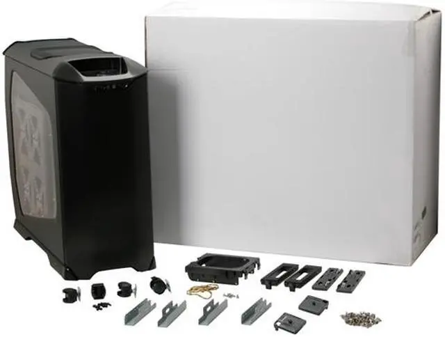 Alt view image 16 of 16 - Cooler Master Stacker 830 Evolution SC-830K-KKN3-GP Black Aluminum ATX Full Tower Computer Case