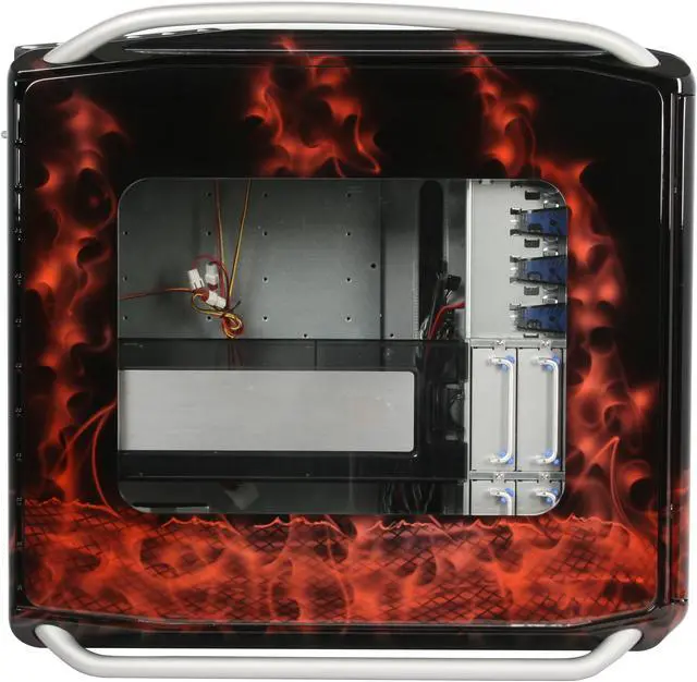 Alt view image 5 of 13 - Cooler Master COSMOS CX-1000DRGN-01-GP Black/ Red Aluminum / Steel ATX Full Tower CSX Limited Edition Red Dragon Computer Case