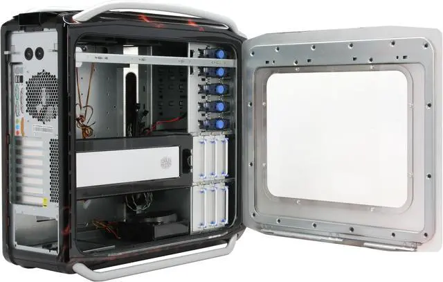 Alt view image 6 of 13 - Cooler Master COSMOS CX-1000DRGN-01-GP Black/ Red Aluminum / Steel ATX Full Tower CSX Limited Edition Red Dragon Computer Case