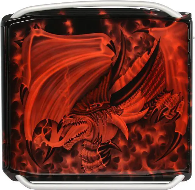 Alt view image 10 of 13 - Cooler Master COSMOS CX-1000DRGN-01-GP Black/ Red Aluminum / Steel ATX Full Tower CSX Limited Edition Red Dragon Computer Case