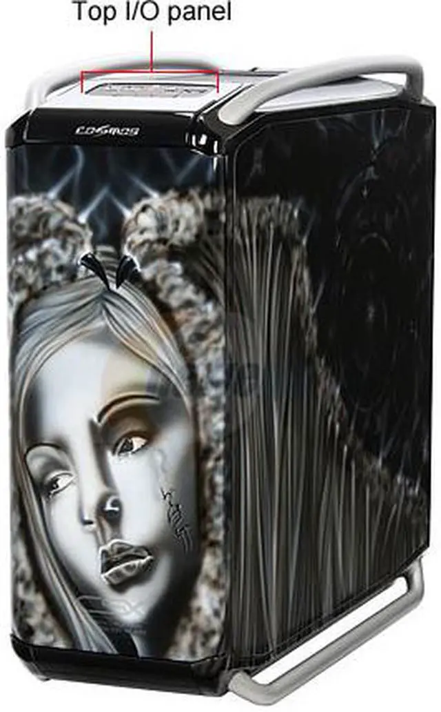 Alt view image 3 of 13 - Cooler Master COSMOS CX-1000FLNG-01-GP Color Aluminum / Steel ATX Full Tower CSX Limited Edition Fallen Angel Computer Case