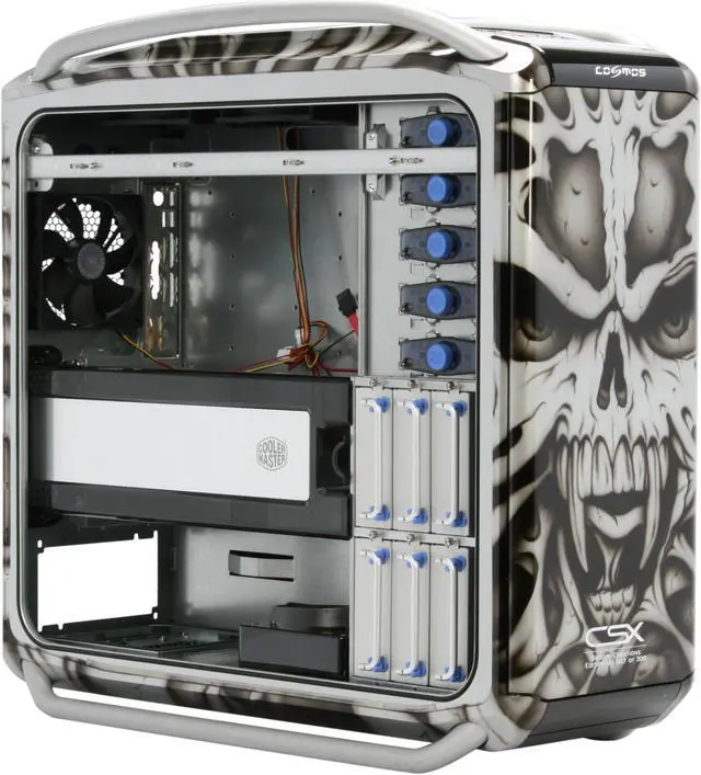 Alt view image 8 of 12 - Cooler Master COSMOS CX-1000BRDL-01-GP Color Aluminum / Steel ATX Full Tower CSX Limited Edition Broodling Computer Case