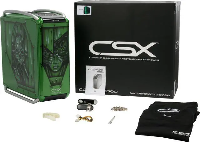 Alt view image 13 of 13 - Cooler Master COSMOS CX-1000MEDU-01-GP Color Aluminum / Steel ATX Full Tower CSX Limited Edition Medusa Computer Case