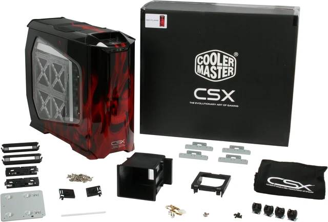 Cooler Master Stacker 830 CX-830RDFM-01-GP Color CSX Limited Edition ...
