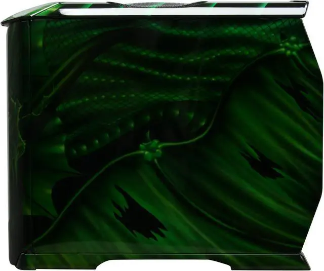 Alt view image 12 of 14 - Cooler Master Stacker 830 CX-830DRGN-01-GP Color Aluminum ATX Full Tower CSX Limited Edition Green Dragon Computer Case