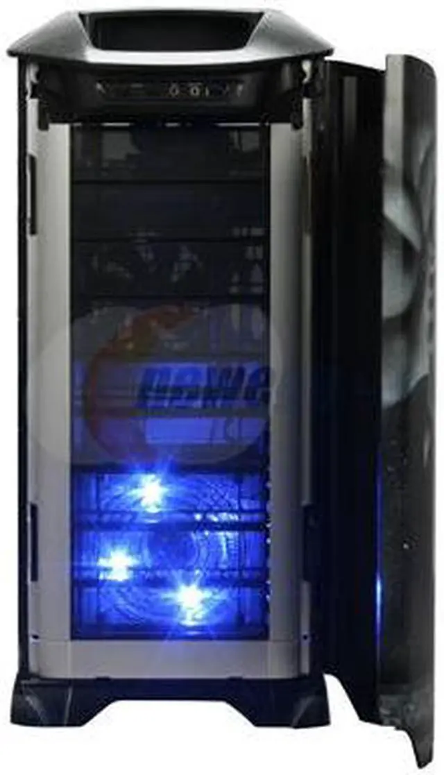 Alt view image 4 of 14 - Cooler Master Stacker 830 CX-830GRGL-01-GP Color Aluminum ATX Full Tower CSX Limited Edition Gargoyle Computer Case