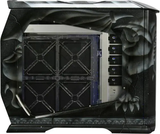 Alt view image 5 of 14 - Cooler Master Stacker 830 CX-830GRGL-01-GP Color Aluminum ATX Full Tower CSX Limited Edition Gargoyle Computer Case