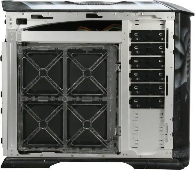 Alt view image 8 of 14 - Cooler Master Stacker 830 CX-830GRGL-01-GP Color Aluminum ATX Full Tower CSX Limited Edition Gargoyle Computer Case