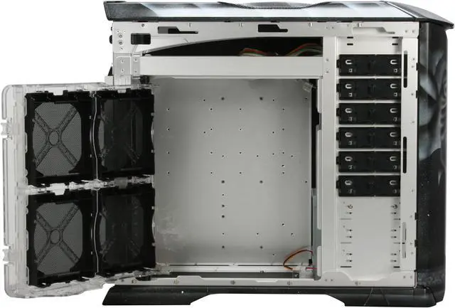 Alt view image 9 of 14 - Cooler Master Stacker 830 CX-830GRGL-01-GP Color Aluminum ATX Full Tower CSX Limited Edition Gargoyle Computer Case