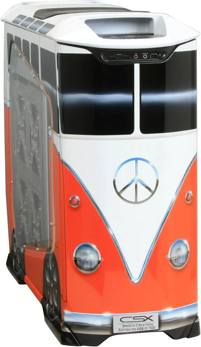 Main image of Cooler Master Stacker 830 CX-830SGWO-01-GP Color Aluminum ATX Full Tower CSX Limited Edition Shag Wagon Orange Computer Case
