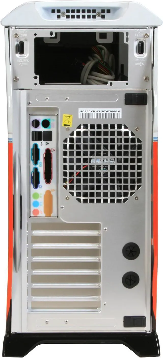 Alt view image 13 of 14 - Cooler Master Stacker 830 CX-830SGWO-01-GP Color Aluminum ATX Full Tower CSX Limited Edition Shag Wagon Orange Computer Case