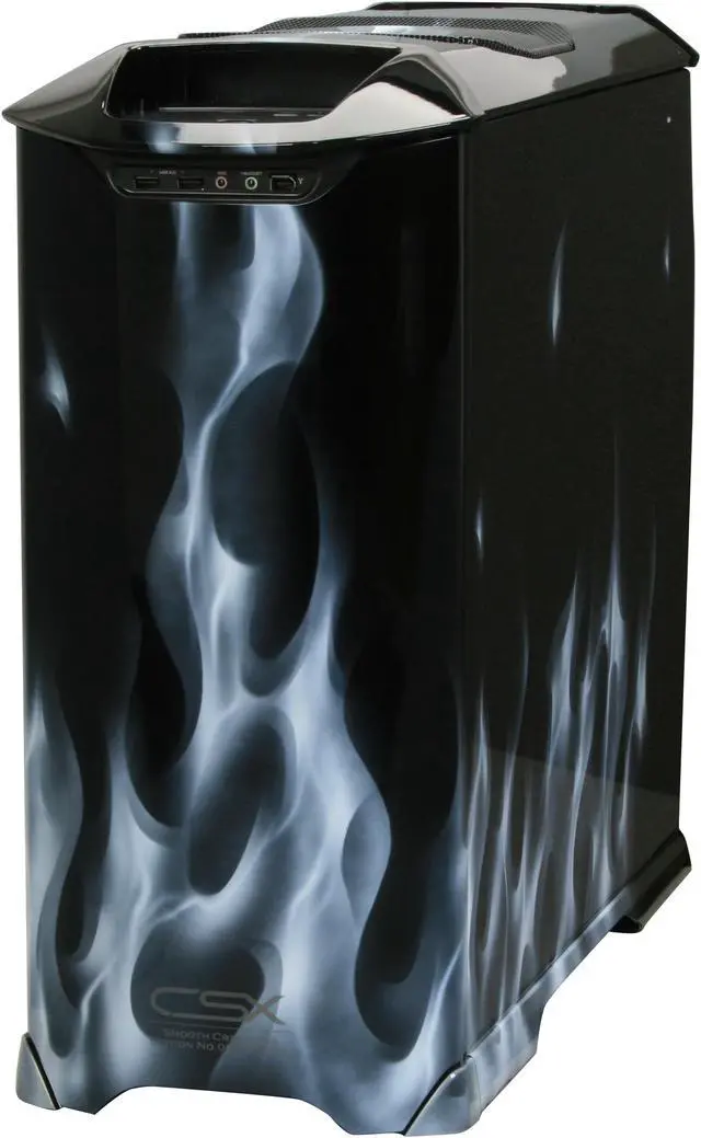 Alt view image 3 of 14 - Cooler Master Stacker 830 CX-830SMFL-01-GP Color Aluminum ATX Full Tower CSX Limited Edition Smoke Flame Computer Case