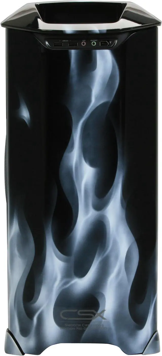 Alt view image 2 of 14 - Cooler Master Stacker 830 CX-830SMFL-01-GP Color Aluminum ATX Full Tower CSX Limited Edition Smoke Flame Computer Case