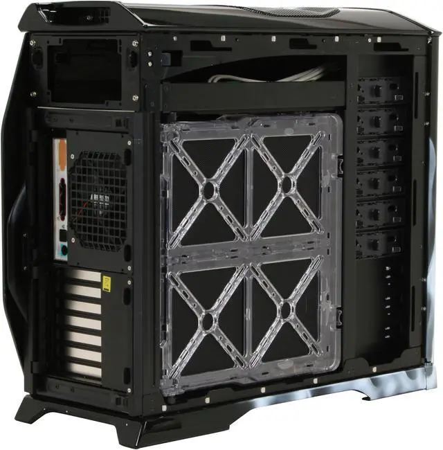 Alt view image 7 of 14 - Cooler Master Stacker 830 CX-830SMFL-01-GP Color Aluminum ATX Full Tower CSX Limited Edition Smoke Flame Computer Case