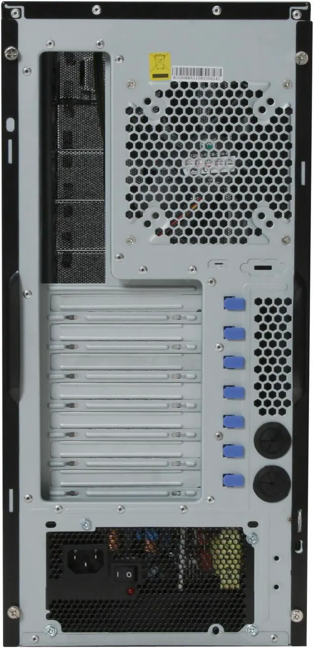 Alt view image 10 of 11 - Cooler Master Centurion 590 RC-590-KKR2-GP Black SECC / ABS ATX Mid Tower Computer Case 650W Power Supply