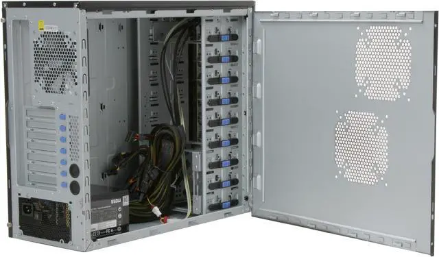 Alt view image 5 of 11 - Cooler Master Centurion 590 RC-590-KKR2-GP Black SECC / ABS ATX Mid Tower Computer Case 650W Power Supply