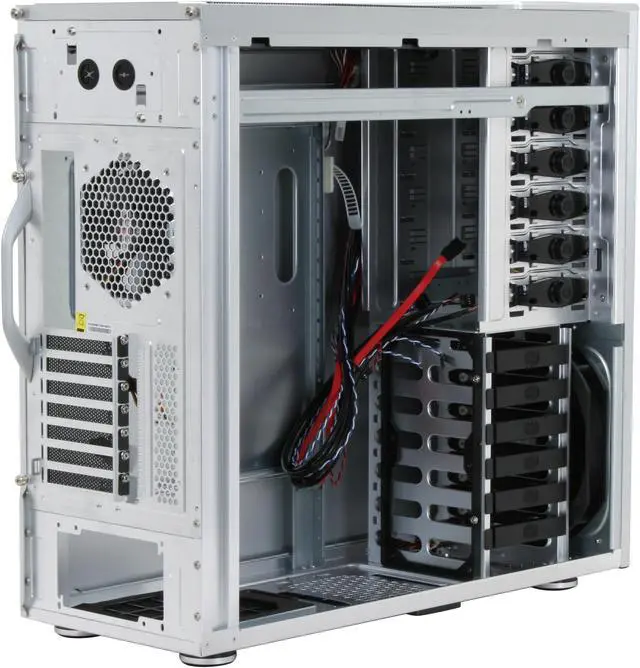 Alt view image 6 of 12 - Cooler Master ATCS 840 RC-840-SSN1-GP Silver Aluminum ATX Full Tower Computer Case