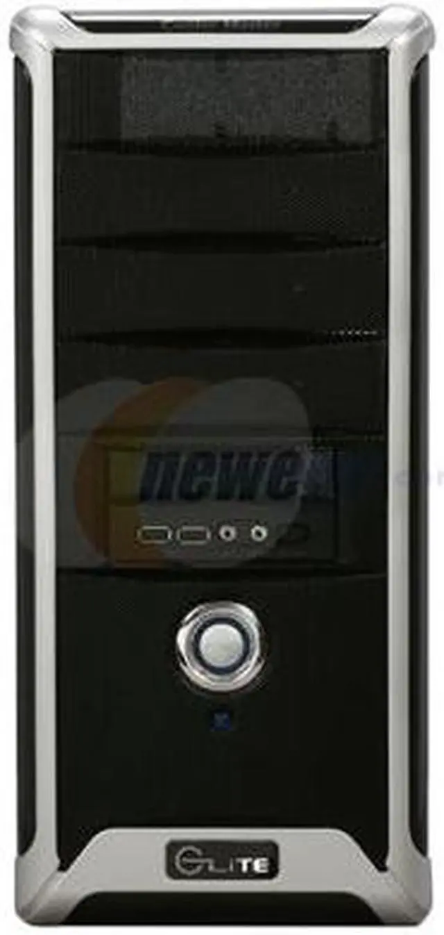Alt view image 2 of 11 - Cooler Master Elite RC-332-KKN1-GP Black SECC ATX Mid Tower Computer Case