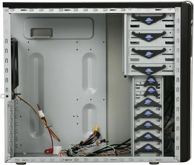 Alt view image 7 of 11 - Cooler Master Elite RC-334-KKN1-GP Black SECC ATX Mid Tower Computer Case