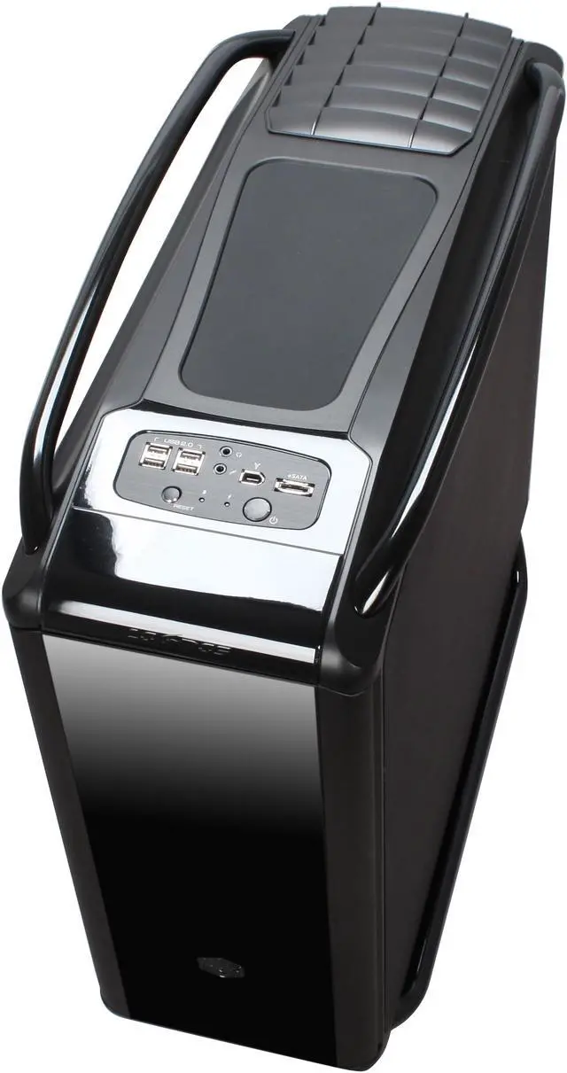 Alt view image 10 of 13 - Cooler Master Black Label RC-1000S-KKN2-GP Black Aluminum / SGCC ATX Full Tower Computer Case