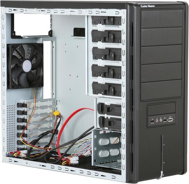 Alt view image 8 of 11 - Cooler Master Sileo 500 RC-500-KKN1-GP Black Aluminum Bezel, SECC Body ATX Mid Tower Computer Case