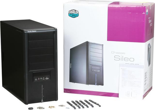 Alt view image 11 of 11 - Cooler Master Sileo 500 RC-500-KKN1-GP Black Aluminum Bezel, SECC Body ATX Mid Tower Computer Case
