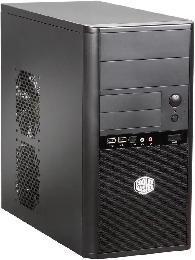 Main image of Cooler Master Elite 341 RC-341C-KKN1-GP Black Steel Micro ATX Mid Tower Computer Case