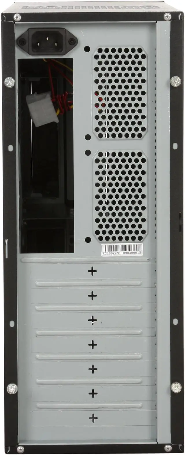 Alt view image 11 of 13 - Cooler Master Elite 360 RC-360-KKN1-GP Black Steel / Plastic ATX Mini Tower Computer Case