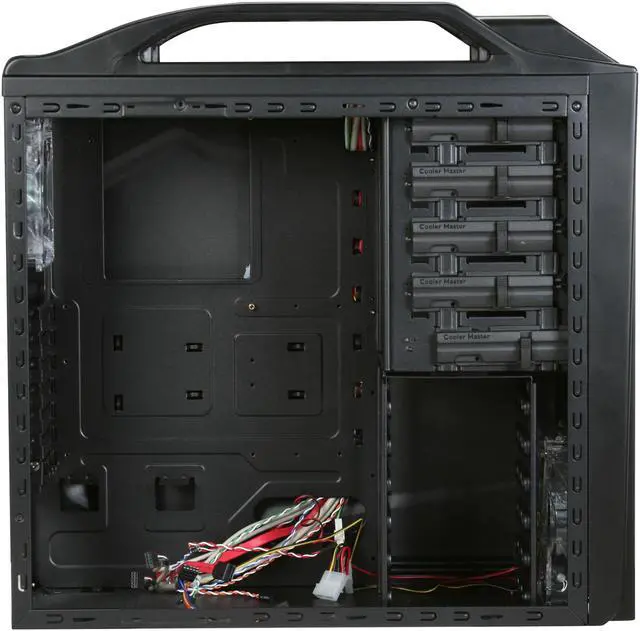 Alt view image 7 of 12 - Cooler Master Storm Scout SGC-2000-KKN1-GP Black Steel / Plastic ATX Mid Tower Computer Case