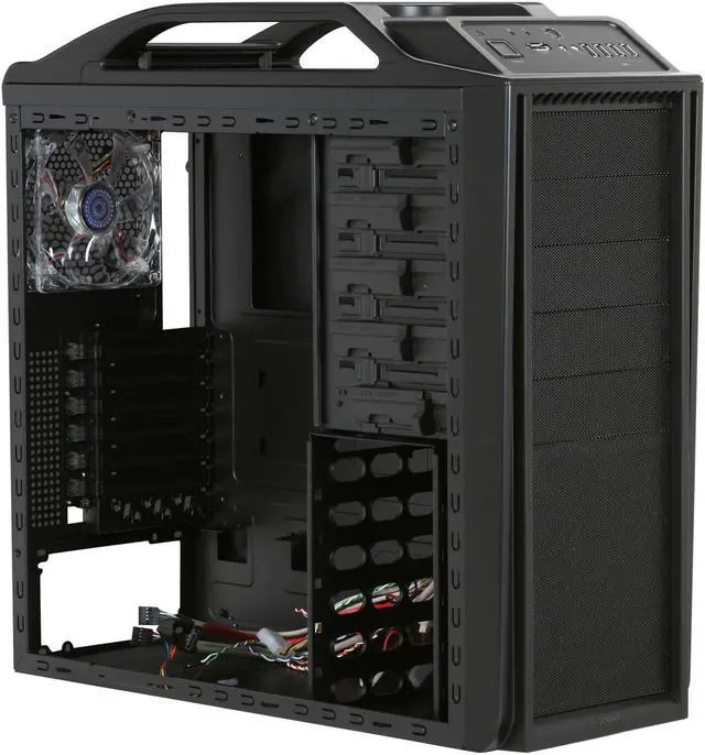 Alt view image 8 of 12 - Cooler Master Storm Scout SGC-2000-KKN1-GP Black Steel / Plastic ATX Mid Tower Computer Case