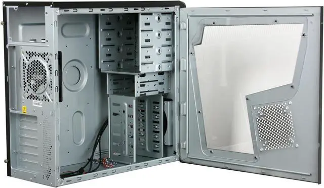 Alt view image 5 of 9 - Cooler Master Elite RC-310-OWN1-GP Black SECC ATX Mid Tower Computer Case