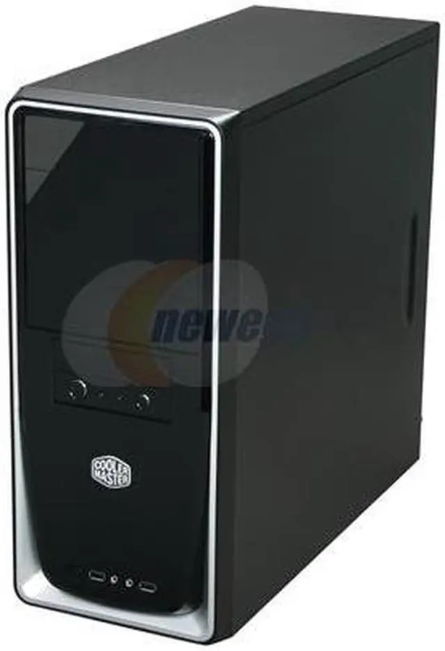 Alt view image 3 of 9 - Cooler Master Elite RC-310-SWN1-GP Black SECC / ABS ATX Mid Tower Computer Case