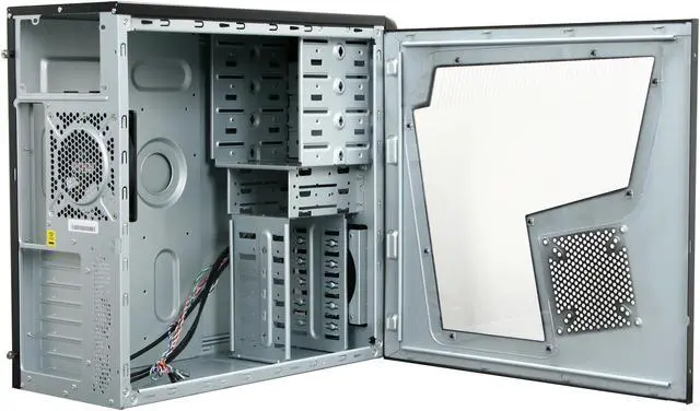 Alt view image 5 of 9 - Cooler Master Elite RC-310-SWN1-GP Black SECC / ABS ATX Mid Tower Computer Case