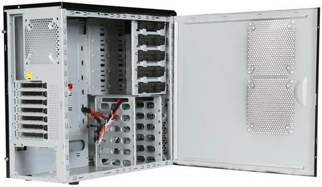 Alt view image 6 of 9 - Cooler Master Gladiator 600 RC-600-KKN1-GP Black SECC Body ; Mesh Front bezel ATX Mid Tower Computer Case