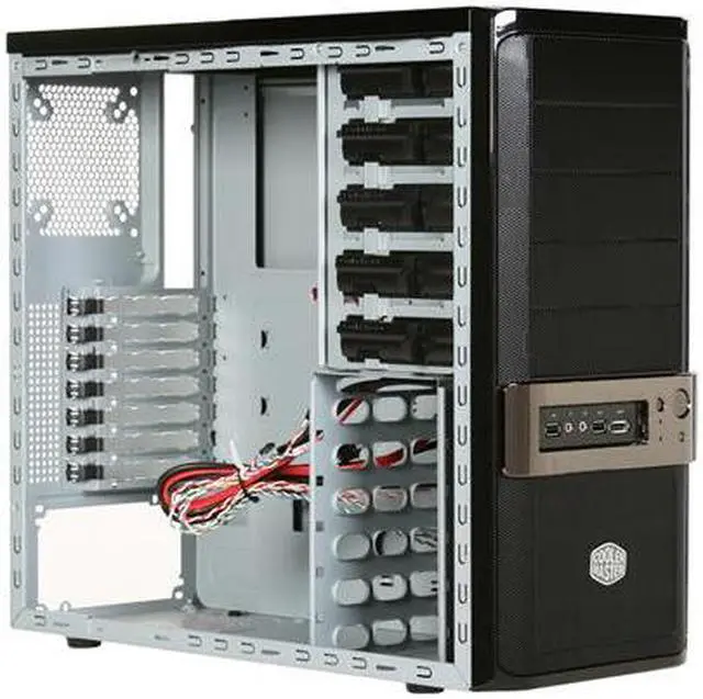 Alt view image 8 of 9 - Cooler Master Gladiator 600 RC-600-KKN1-GP Black SECC Body ; Mesh Front bezel ATX Mid Tower Computer Case