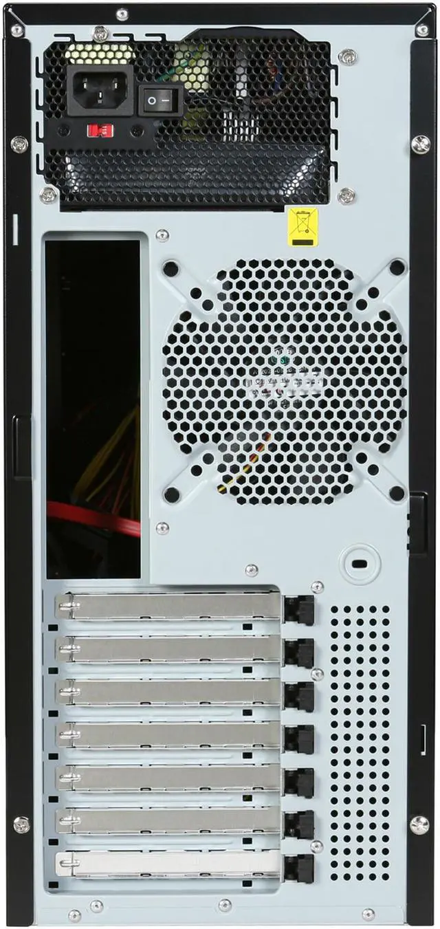 Alt view image 8 of 9 - Cooler Master Sileo 500 RC-500-KKR3-GP Black Aluminum Bezel, SECC Body ATX Mid Tower Computer Case 500W Power Supply