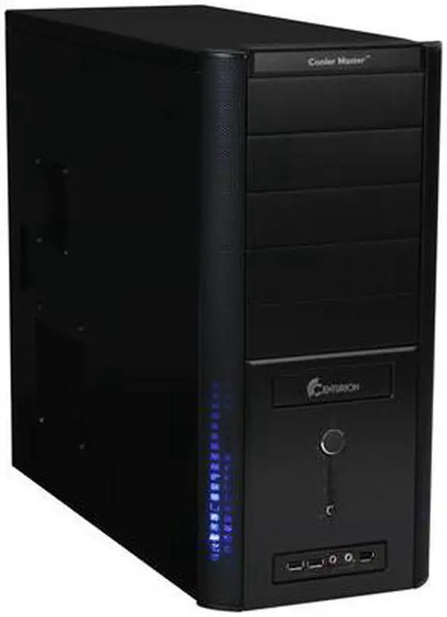 Main image of Cooler Master Centurion 534 RC-534-KKRK-GP Black Aluminum & Mesh bezel / SECC Chassis ATX Mid Tower Computer Case 460W Power Supply