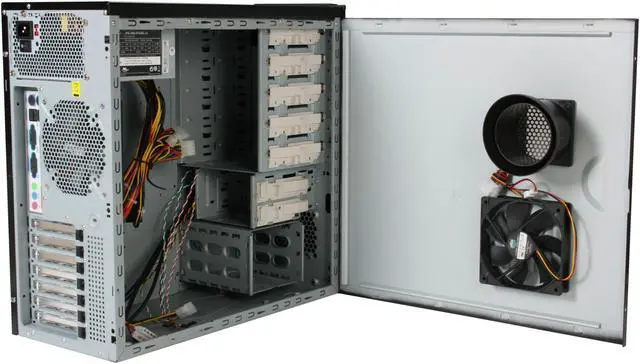 Alt view image 5 of 9 - Cooler Master Centurion 534 RC-534-KKRK-GP Black Aluminum & Mesh bezel / SECC Chassis ATX Mid Tower Computer Case 460W Power Supply