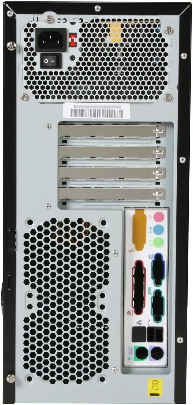 Alt view image 8 of 9 - Cooler Master Centurion 541 RC-541-SKRJ-GP Black Aluminum bezel, SECC chassis Micro ATX Mini Tower Computer Case 400W Power Supply